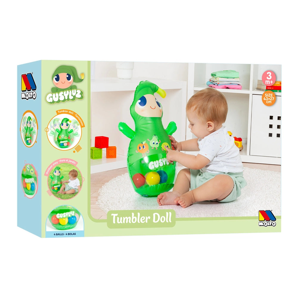 مولتو لعبة التوازن غوزي لوز مع كرات ملونة +3 أشهر