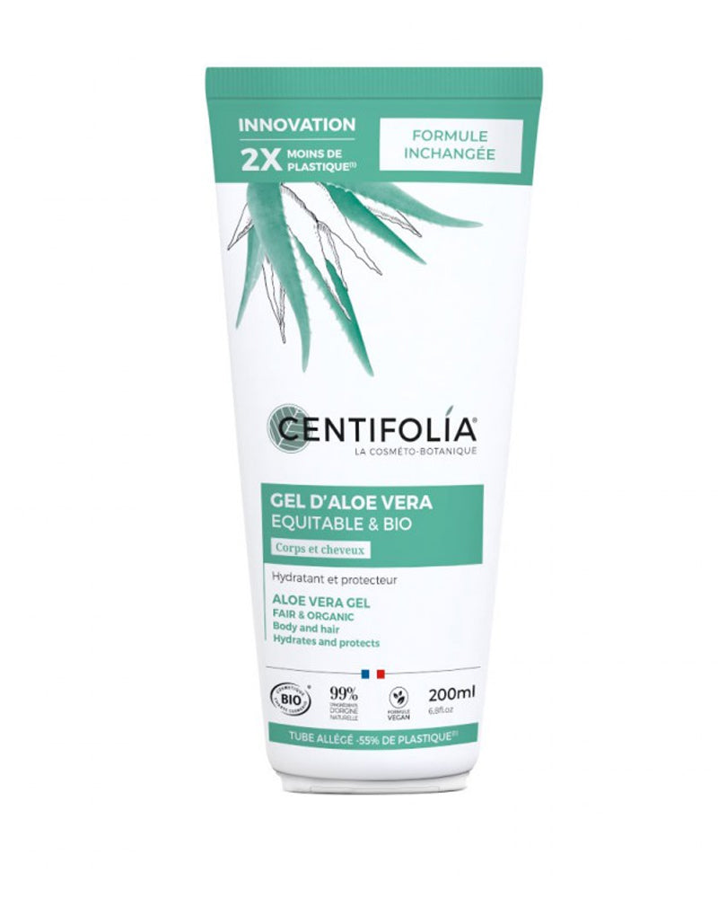 Centifolia Organic Pure Aloe Vera Gel for Body & Hair - 200ml
