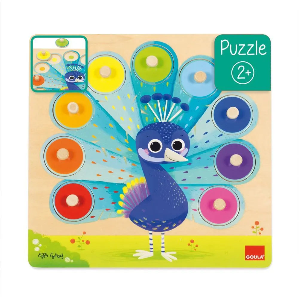 Goula Puzzle Pavo real – 2A+