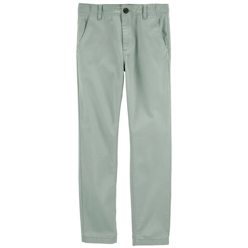 Pantalon Chino Extensible OshKosh - Vert