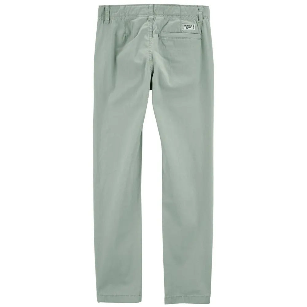 Pantalon Chino Extensible OshKosh - Vert