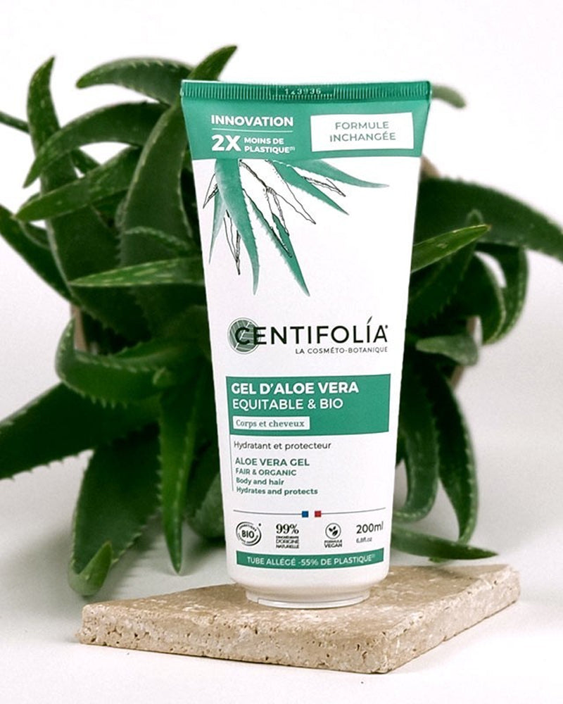 Centifolia Organic Pure Aloe Vera Gel for Body & Hair - 200ml