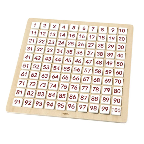 Viga Toys Tableau d'Apprentissage Math & Alphabet 3A+