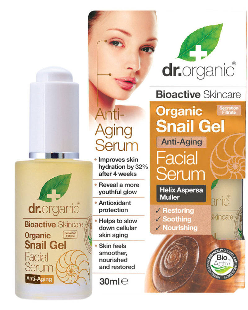 Dr Organic Crème Anti-âge au Gel d’Escargot 30ml