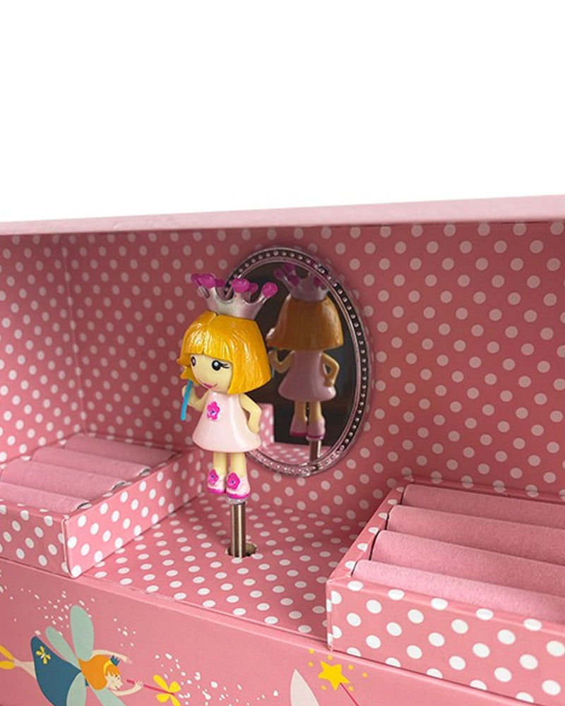 Trousselier Armoire Musicale Petites Princesses - Rose