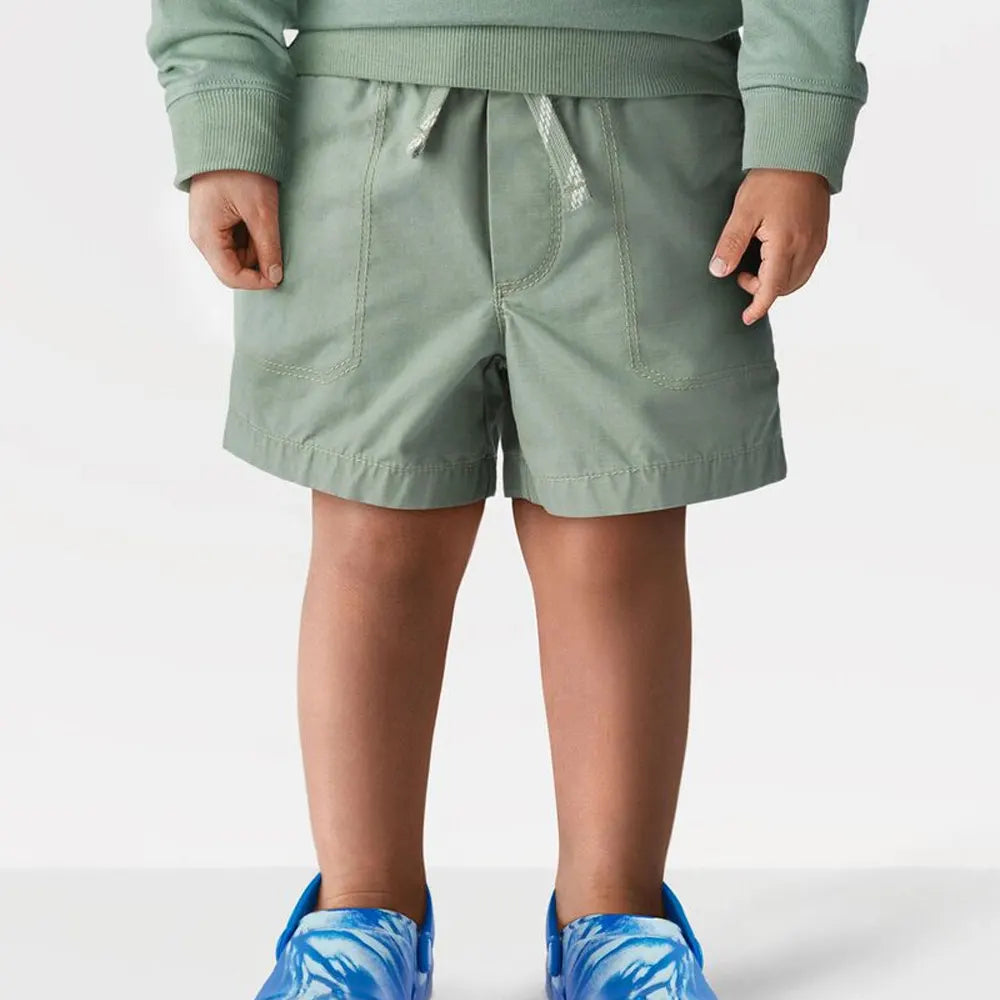 Short en Toile à Enfiler Carter's - Vert