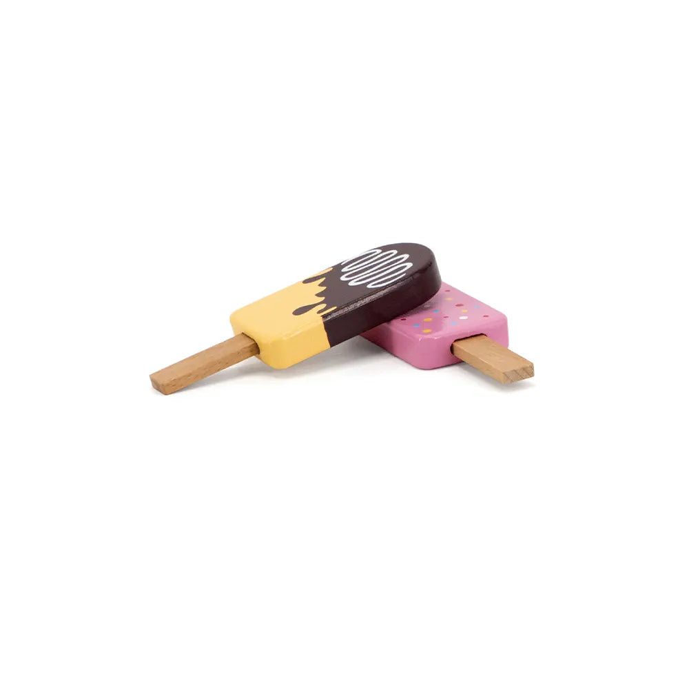 Viga Toys Set de 6 Glaces en Bois 3A+