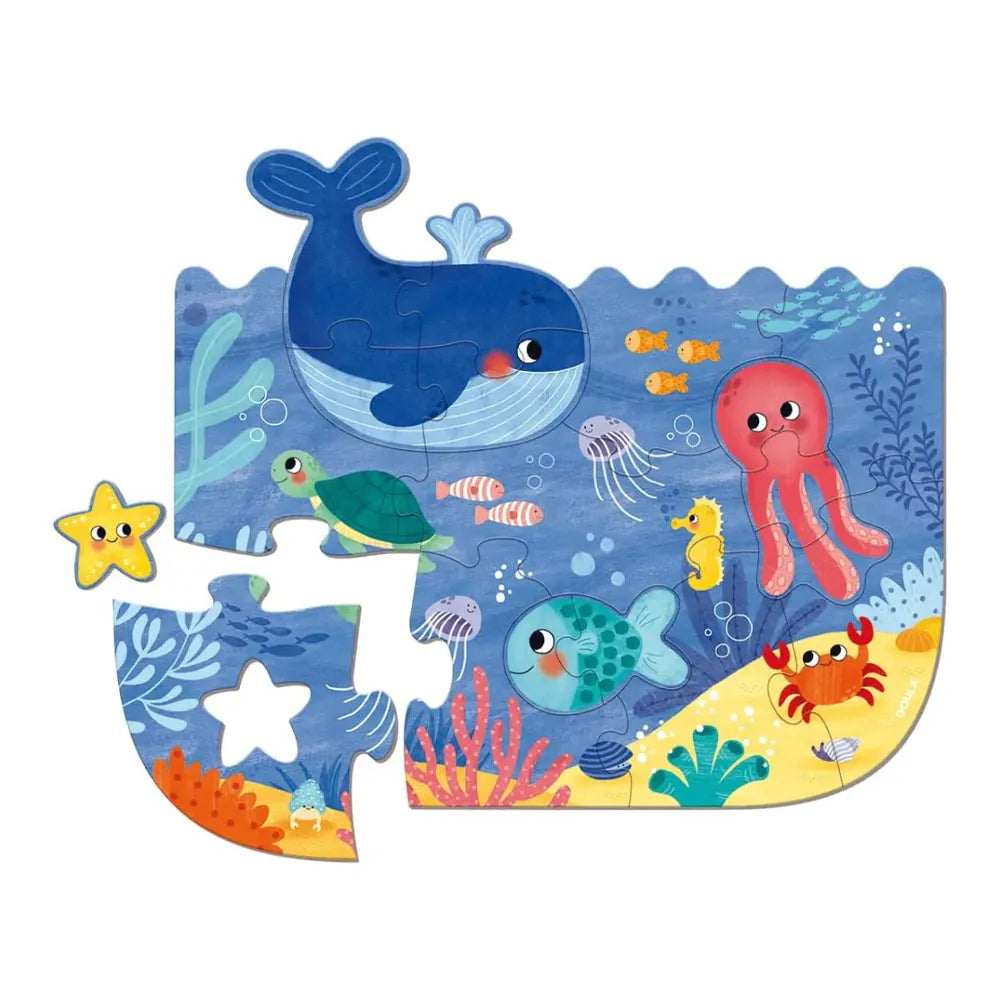 جولا أحجية إكس إكس إل محيط - 18 قطعة