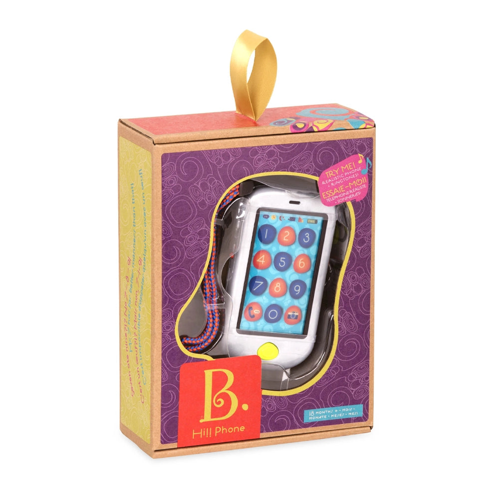 B. Toys Smartphone Jouet Hi !! Téléphone - Argent 18M+