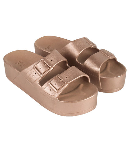 Cacatoès Sandales Metallic - Cuivre