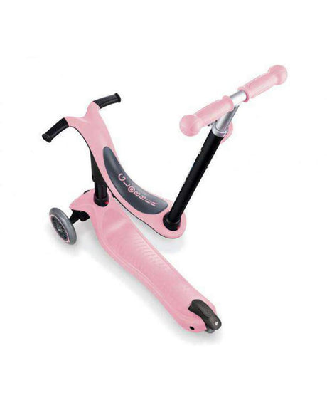 Trottinette Globber 3 Roues 4 En 1 Go Up Sporty -Rose Pastel