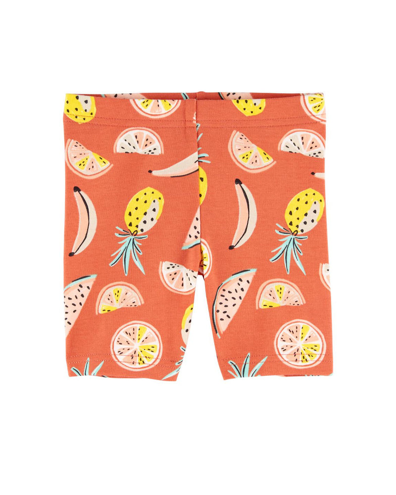 Short De Vélo Aux Fruits Bébé Carter's - Orange