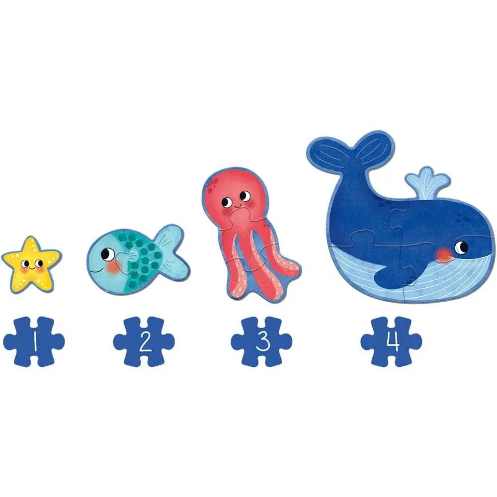 جولا أحجية إكس إكس إل محيط - 18 قطعة