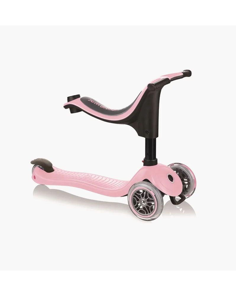 Trottinette Globber 3 Roues 4 En 1 Go Up Sporty -Rose Pastel
