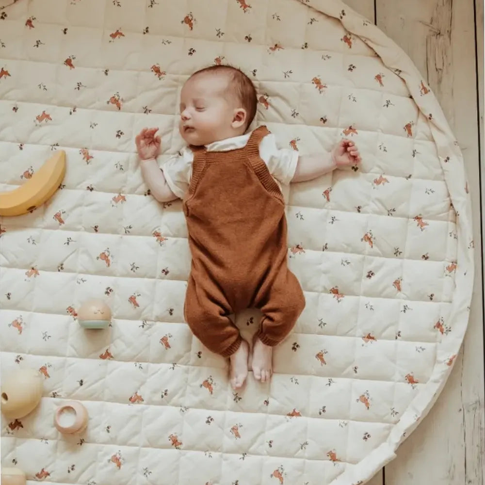 Play&Go Tapis de Jeu Organic Rabbit Lapin - 120cm