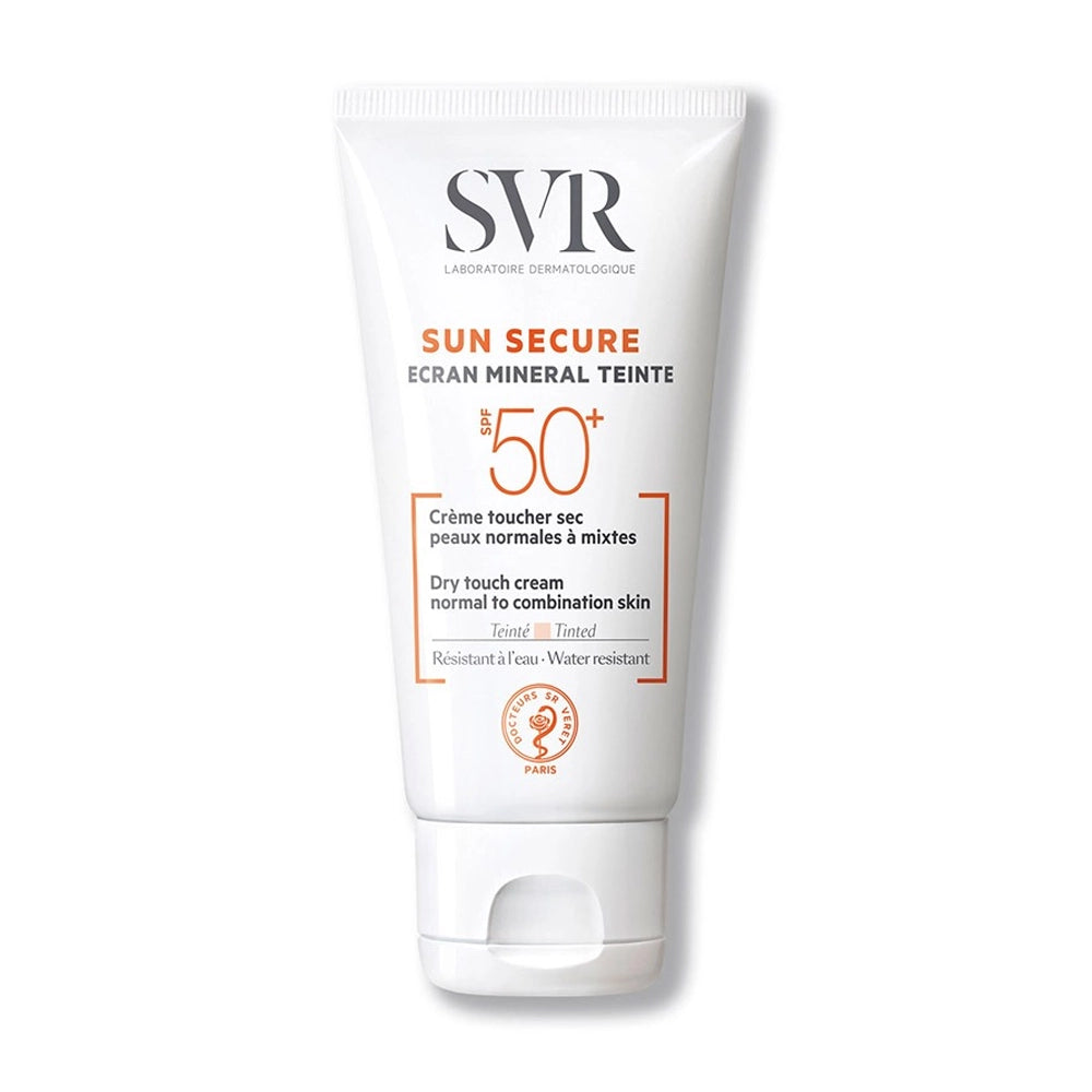 SVR SUN SECURE Écran Minéral Teinté Peaux normales à mixtes 50 SPF+ 60g