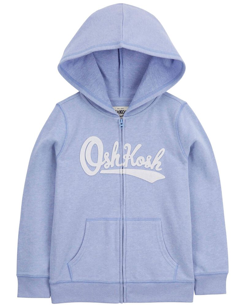 Sweat À Capuche Zippée À Logo OshKosh - Violet