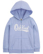 Sweat À Capuche Zippée À Logo OshKosh - Violet