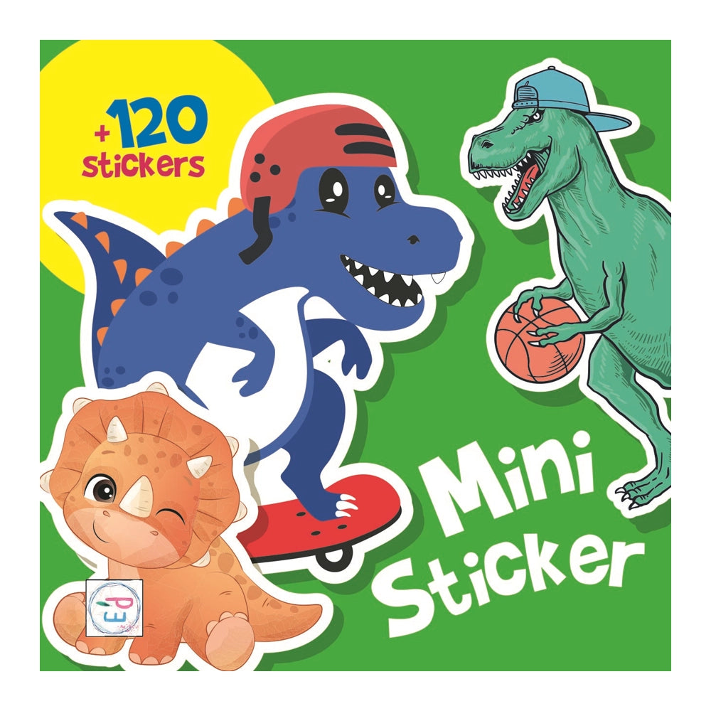 Plume Univers Mini Sticker - Dino