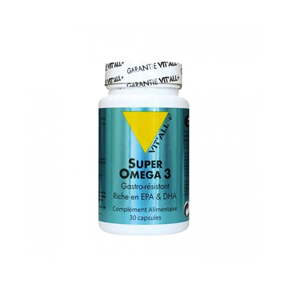 Vit'All+ Super Oméga 3 - 1000 mg - 30 Capsules