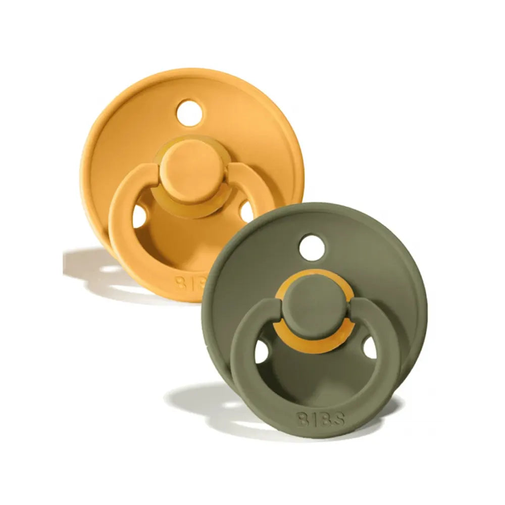 مجموعة بيبسمكونة من 2 لهايات دائرية - عسل النحل/الزيتون