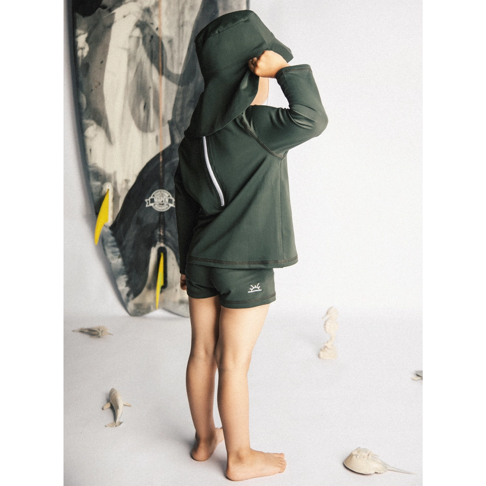 Shems Kids Set anti-UV Mowgli - Verde caqui