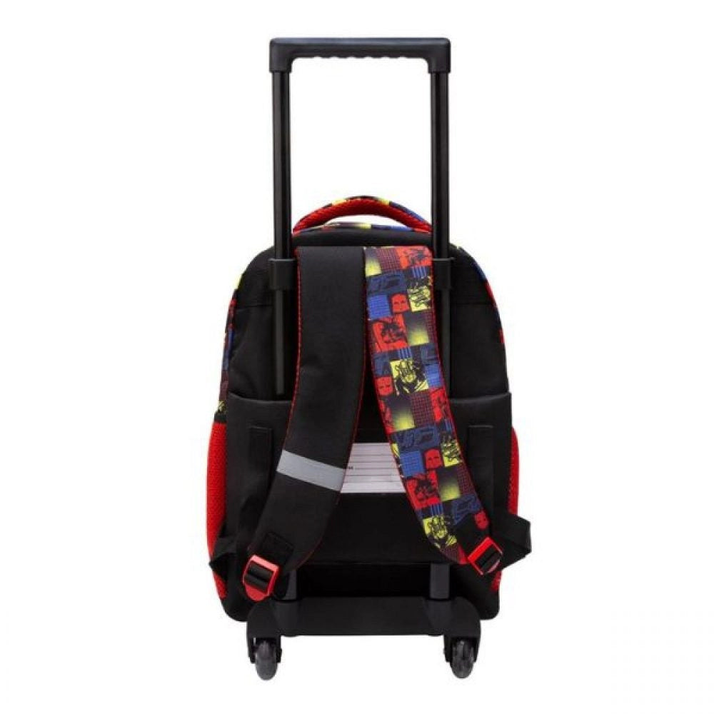 Must Cartable À Roulettes 3 Compartiments Transformers - Hero Time