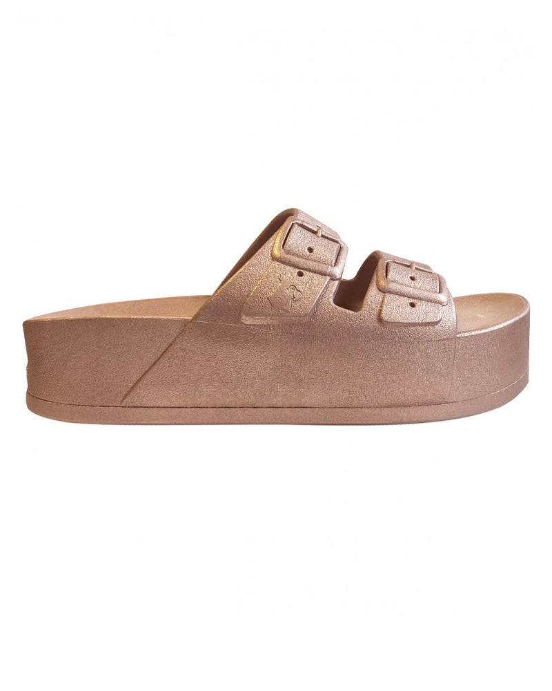 Cacatoès Sandales Metallic - Cuivre