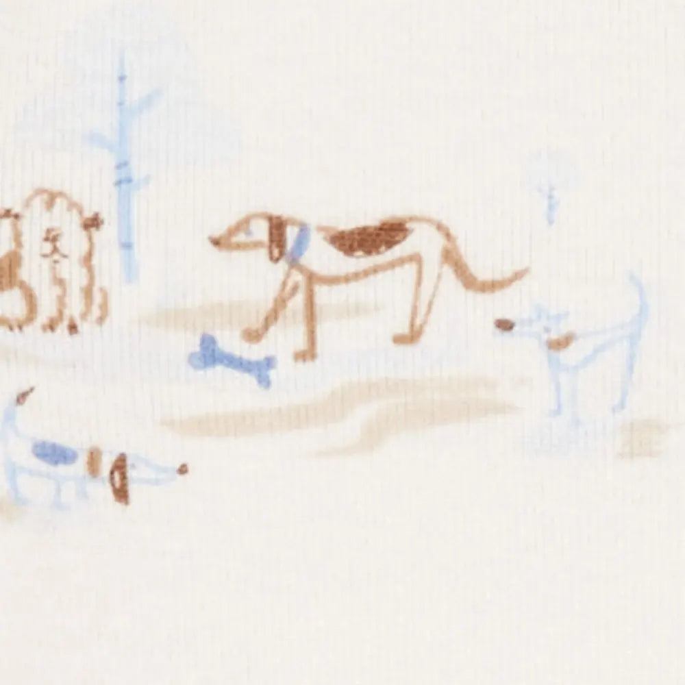 Pack de 6 bodis de manga larga Carter's - Perro