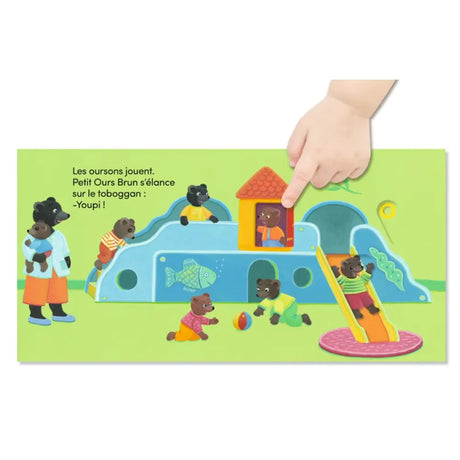 Petit Ours Brun Va à la Crèche – Mon Premier Livre Animé