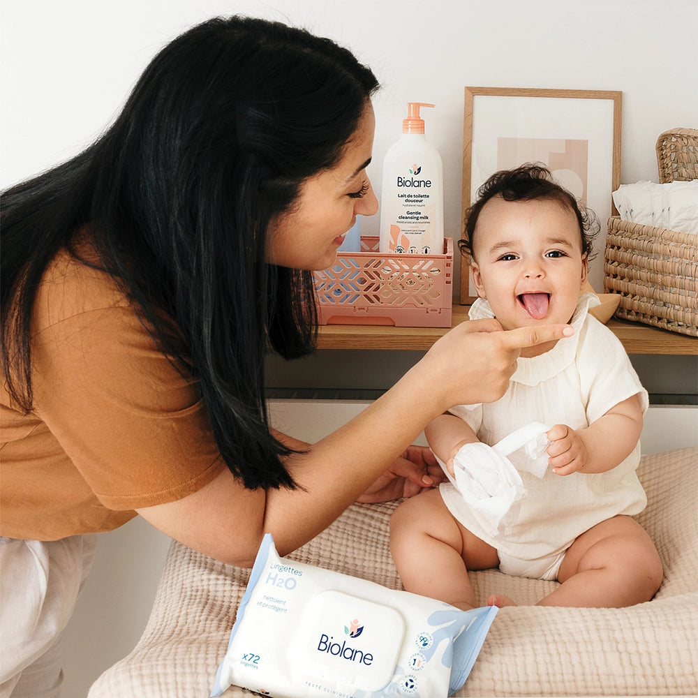 Biolane Toallitas H2o - 72 Unidades