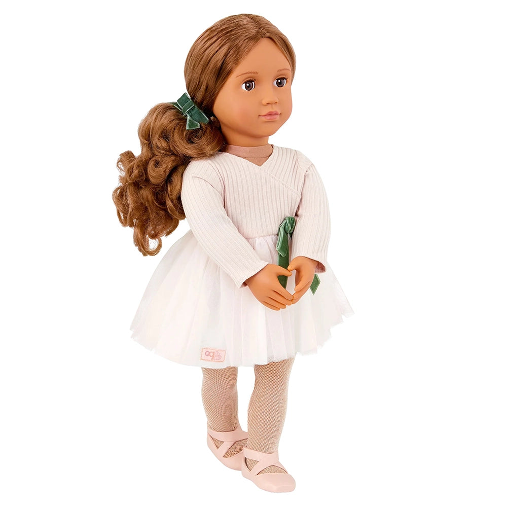 Our Generation 18-inch Doll with Ballet Outfit 3Y+ - Carlota