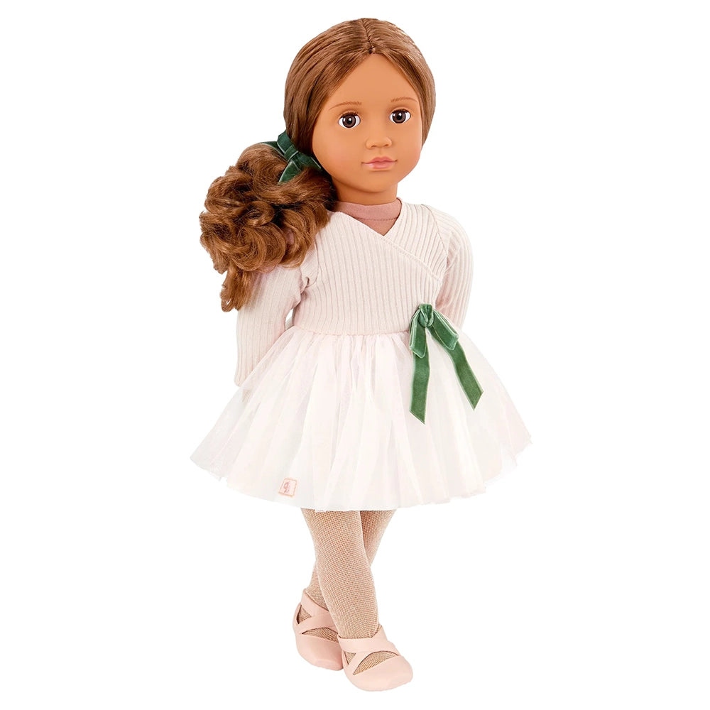 Our Generation 18-inch Doll with Ballet Outfit 3Y+ - Carlota