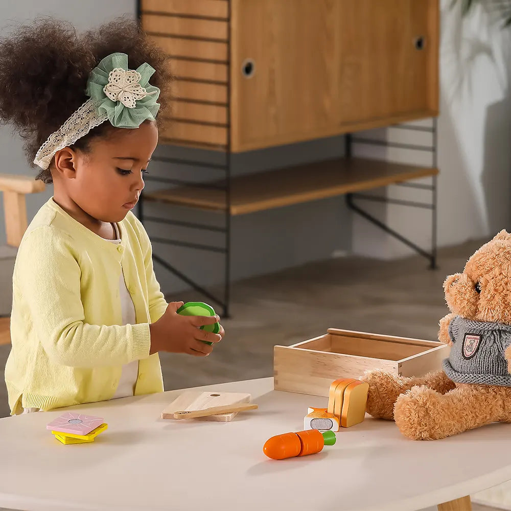 Viga Toys Set de Coupe de Lunch 18M+
