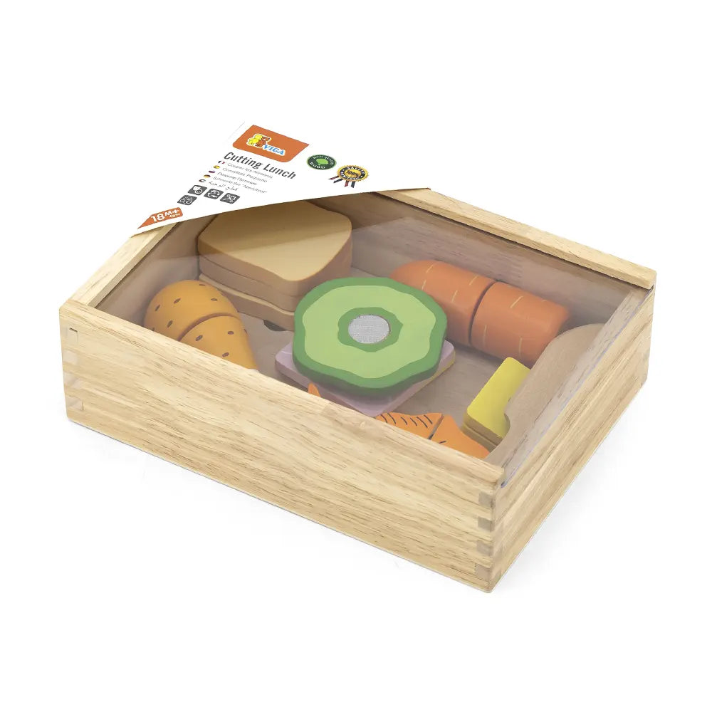 Viga Toys Set de Coupe de Lunch 18M+