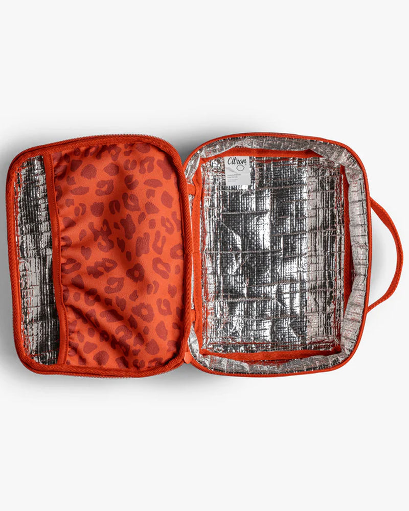 Sac à Lunch Isotherme Carré Citron - Leo Brick