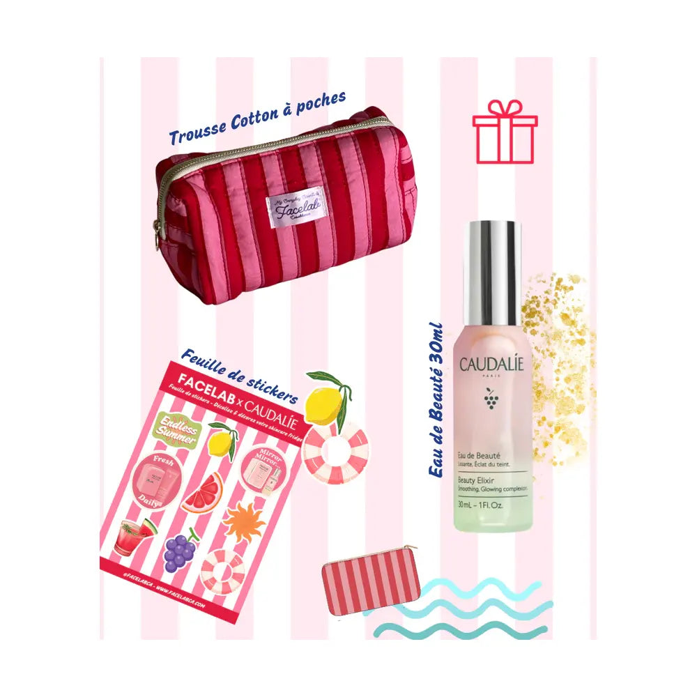 Facelab x Caudalie Skincare Fridge LED Mirror + Gifts!
