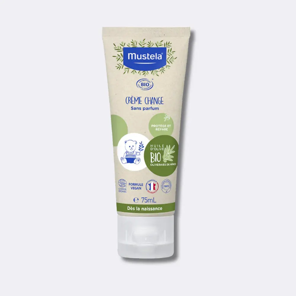 Mustela Organic Diaper Cream - 75ml