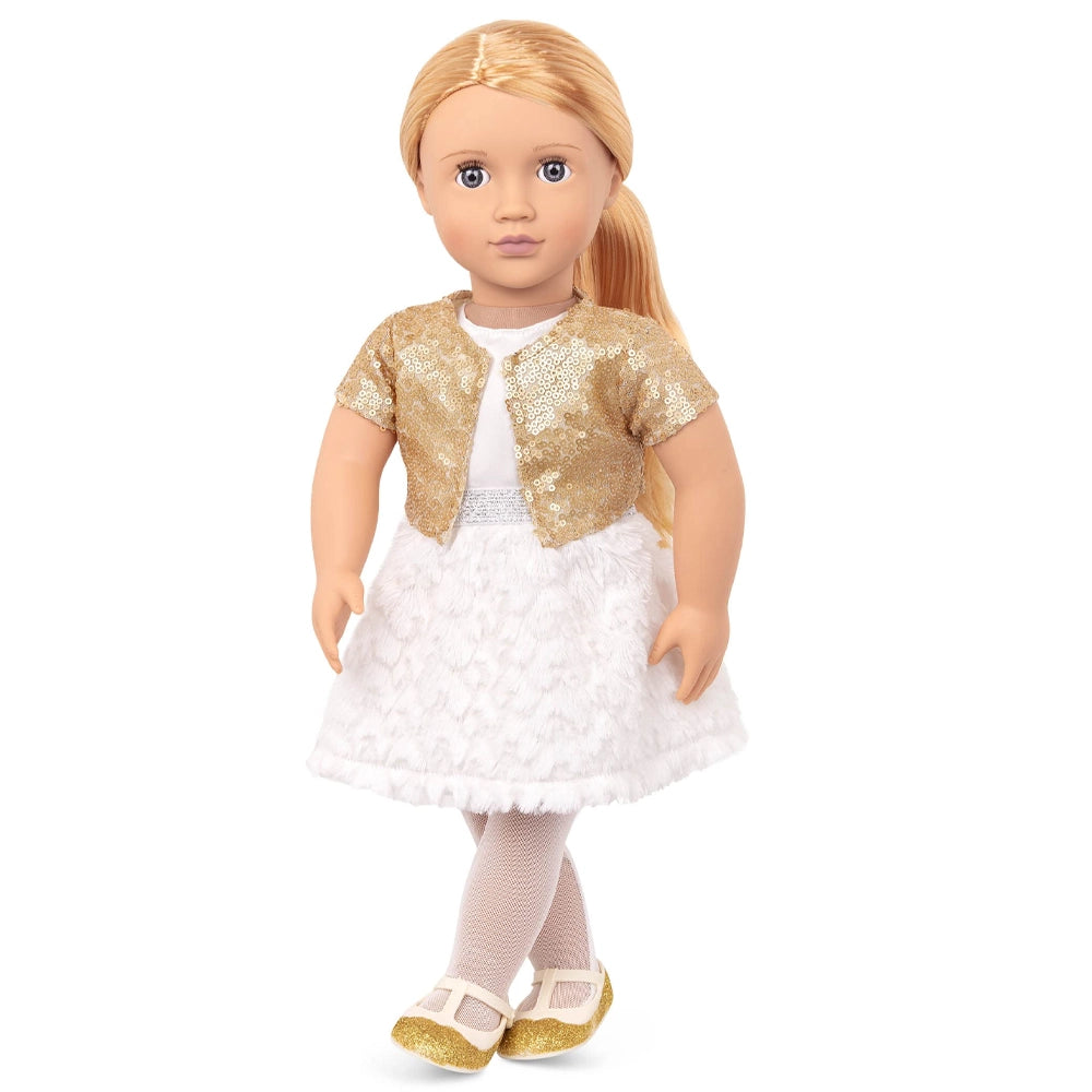 Our Generation 18-inch Doll in Sequin Outfit 3Y+ - Hope