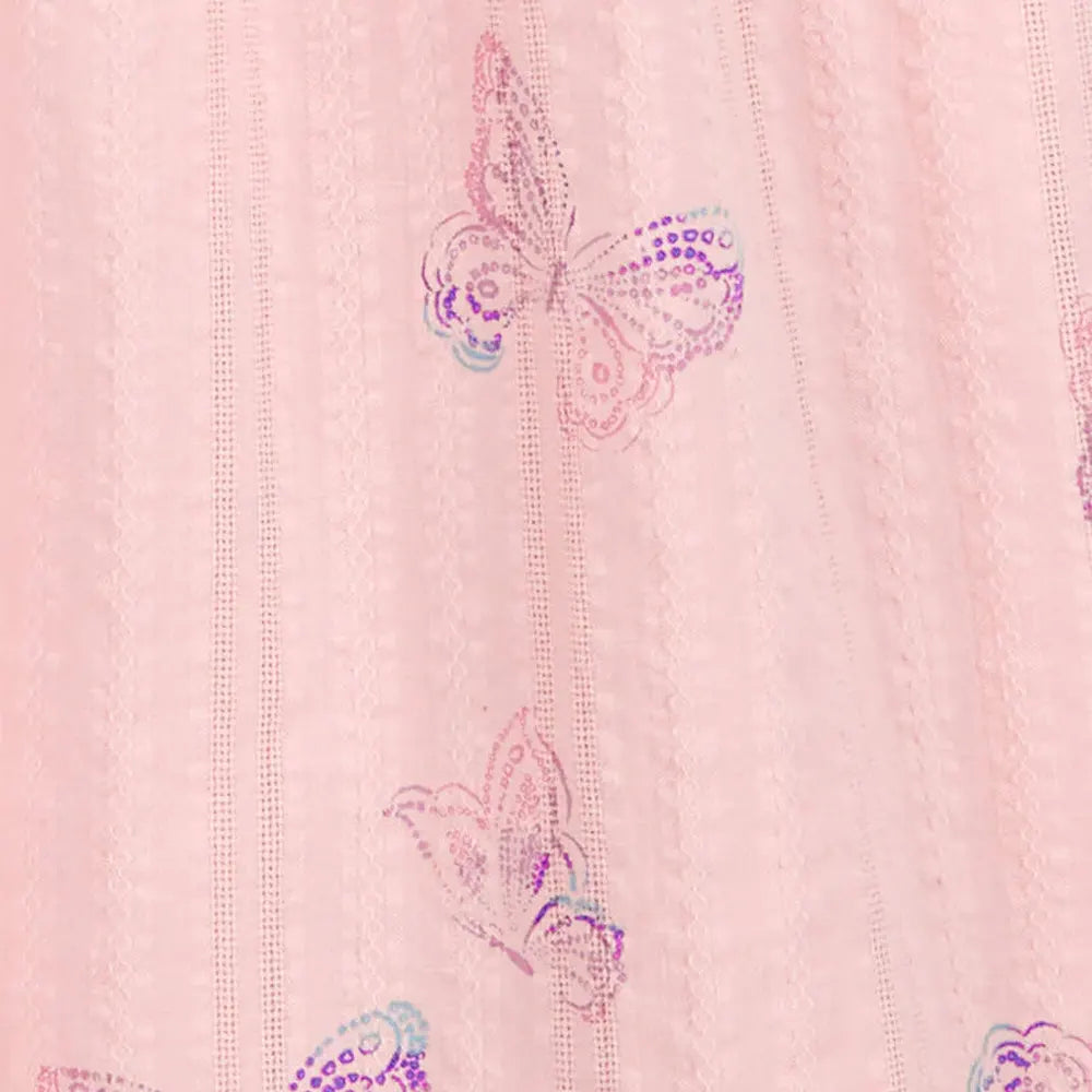 Robe à Volants Oshkosh - Papillons Rose