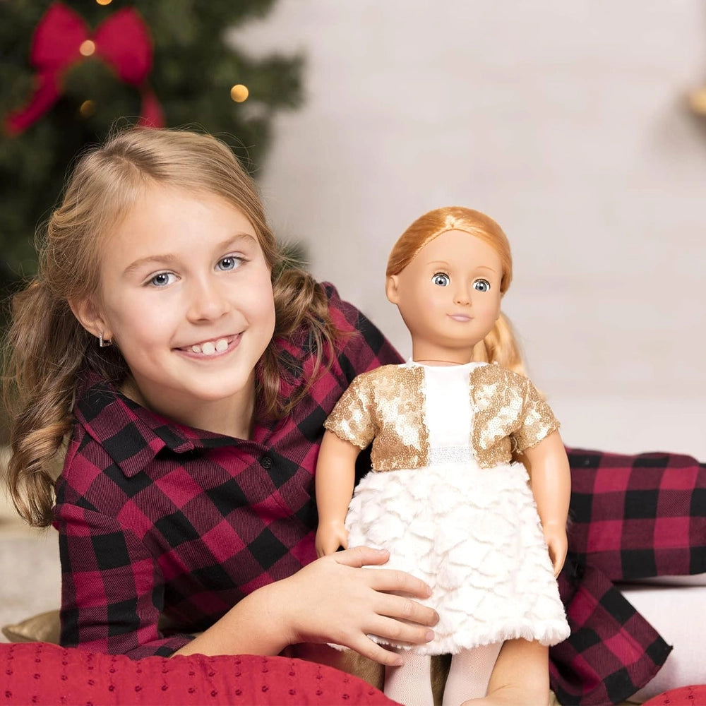 Our Generation Poupée en Tenue à Paillettes 46cm 3A+ - Hope