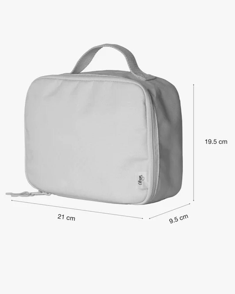 Sac à Lunch Isotherme Carré Citron - Leo Brick