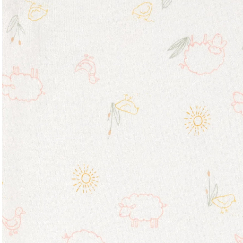 Carter's Baby Girl 3-Piece Set - Ivory & Pink Sheep