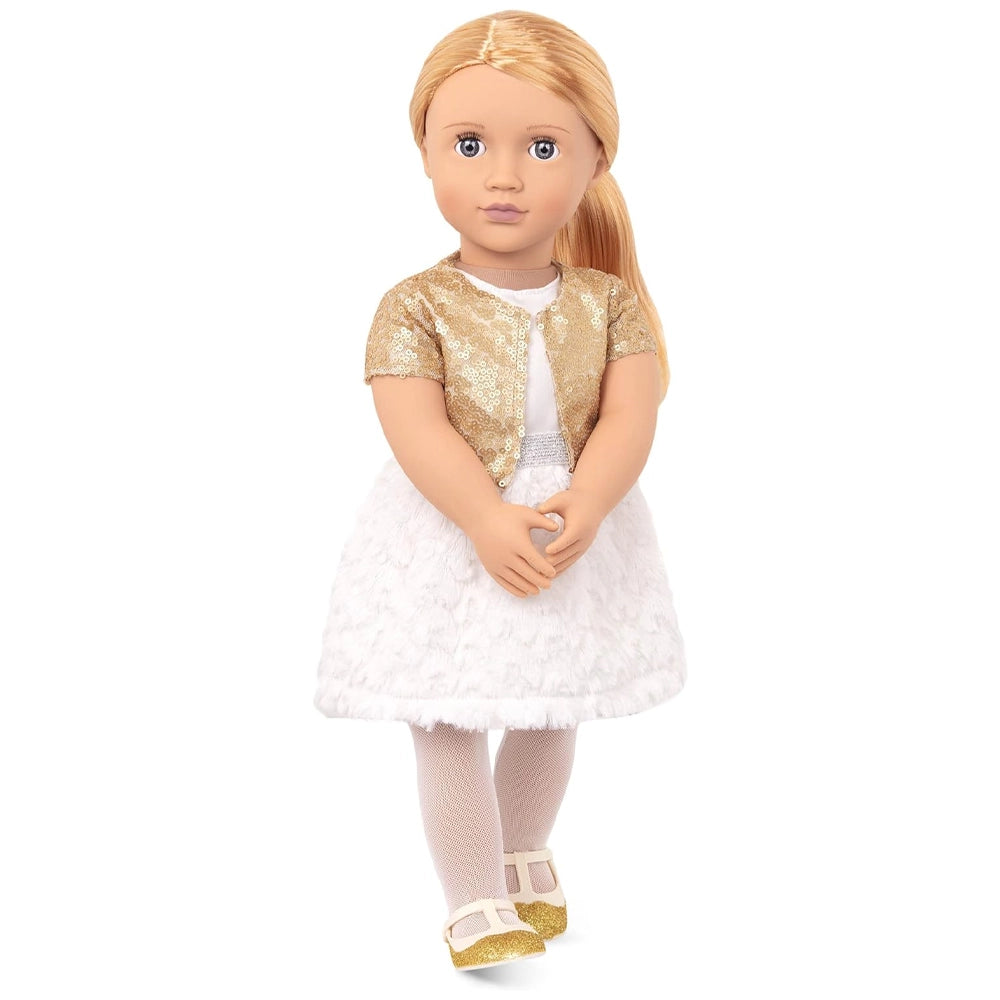 Our Generation 18-inch Doll in Sequin Outfit 3Y+ - Hope