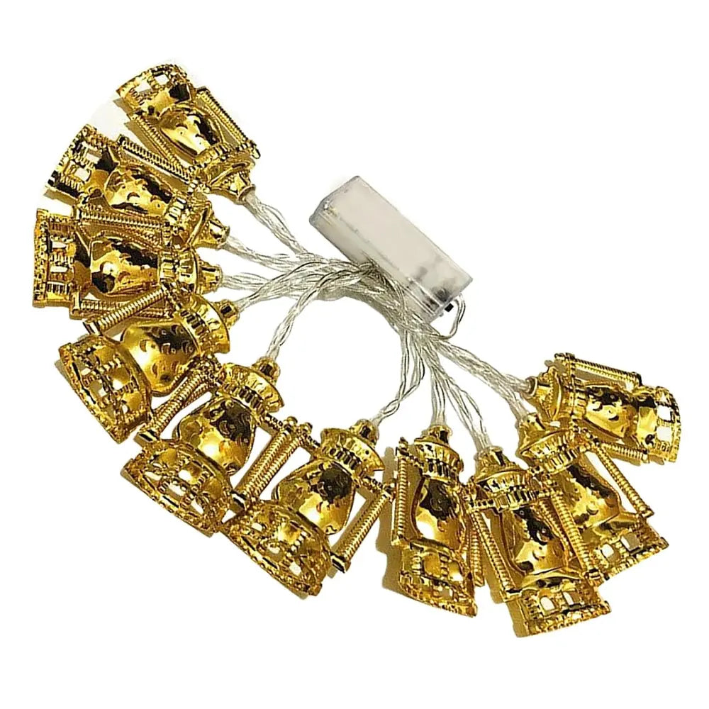 LED Light Garland with Battery Box 1.65m - Lantern