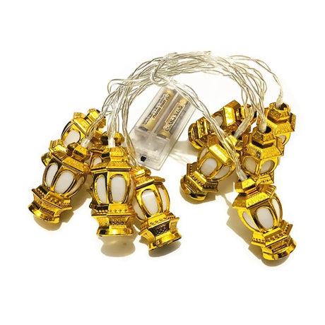 Guirlande Lumineuse LED avec Boîtier à Piles 1,65m - Petite Lanterne