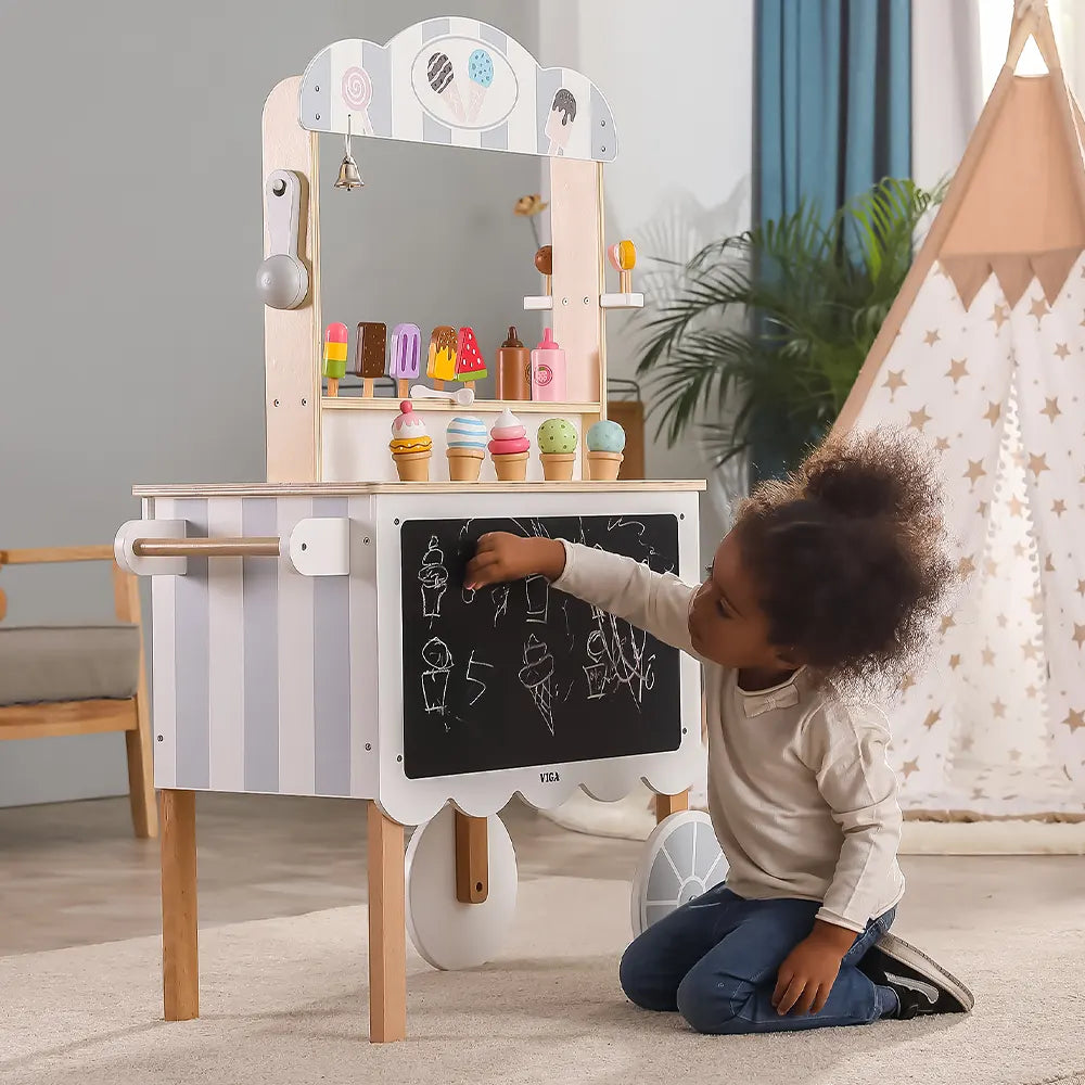 Viga Toys Heladería Móvil 3 en 1 3A+