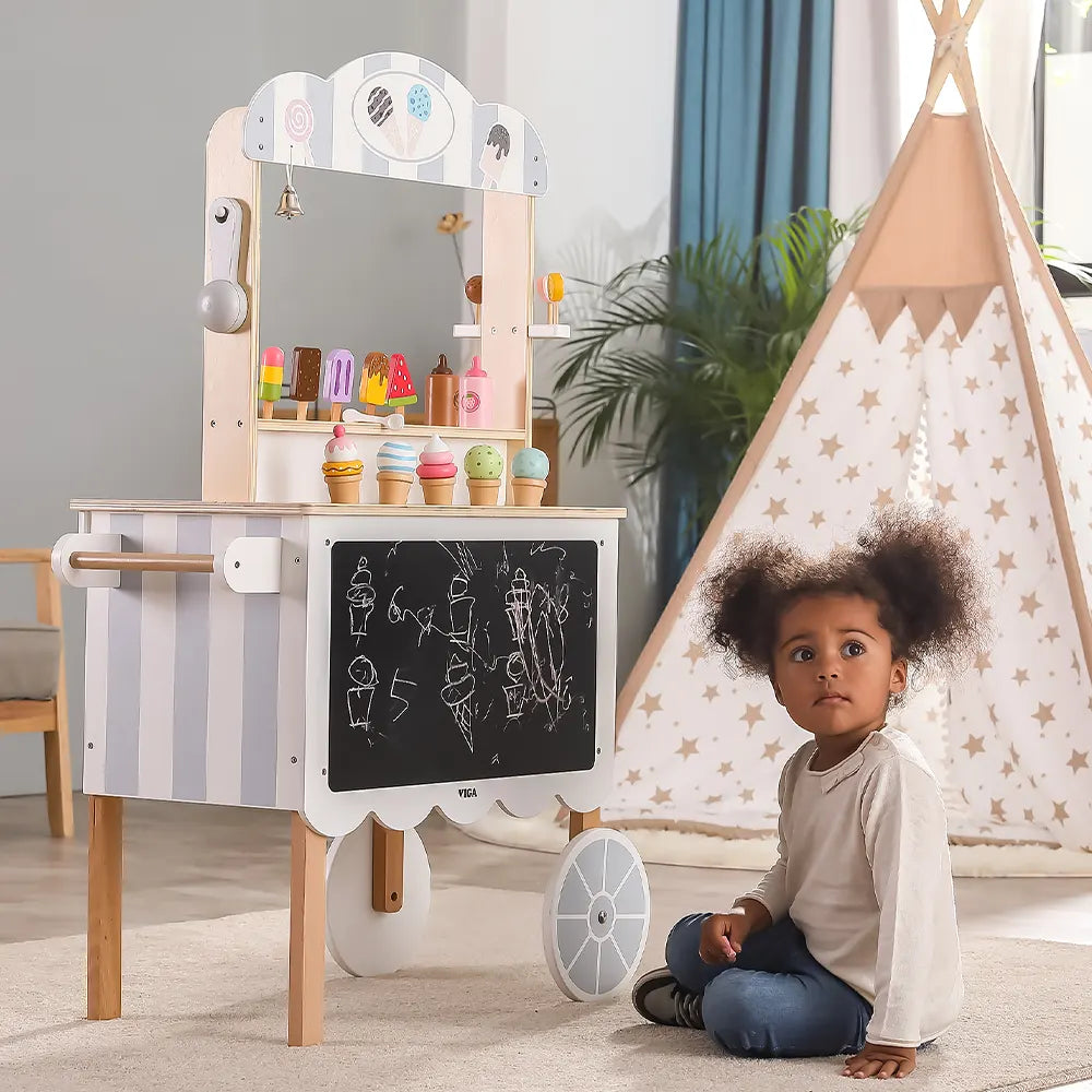 Viga Toys Heladería Móvil 3 en 1 3A+