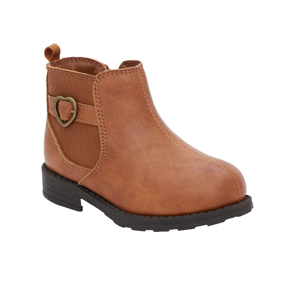 كارترز شوز جزمة تشيلسي من الجلد الصناعي - بني