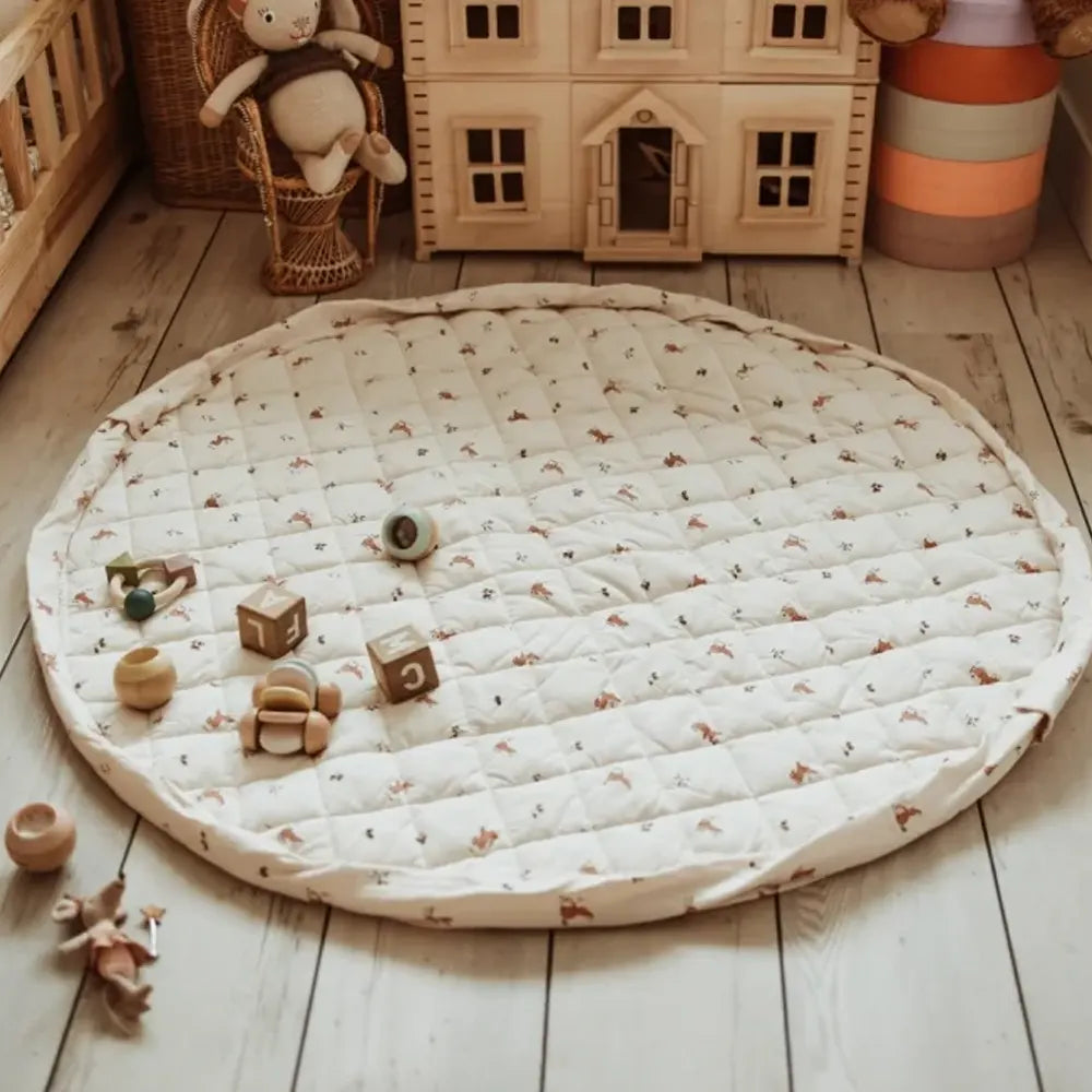 Play&Go Tapis de Jeu Organic Rabbit Lapin - 120cm